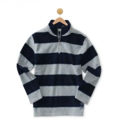 Fleet Navy Stripe Top