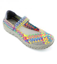 Bright Multi Liz Platform Shoe