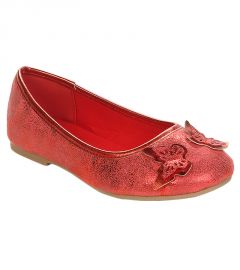 Red Double Butterfly Flat-Red-Little-Kid-13
