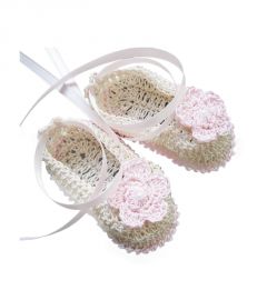 Baby Baptism Crib Shoes