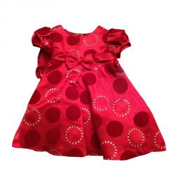 Party Dress & Diaper Cover Set